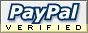 We're a Paypal verified business!